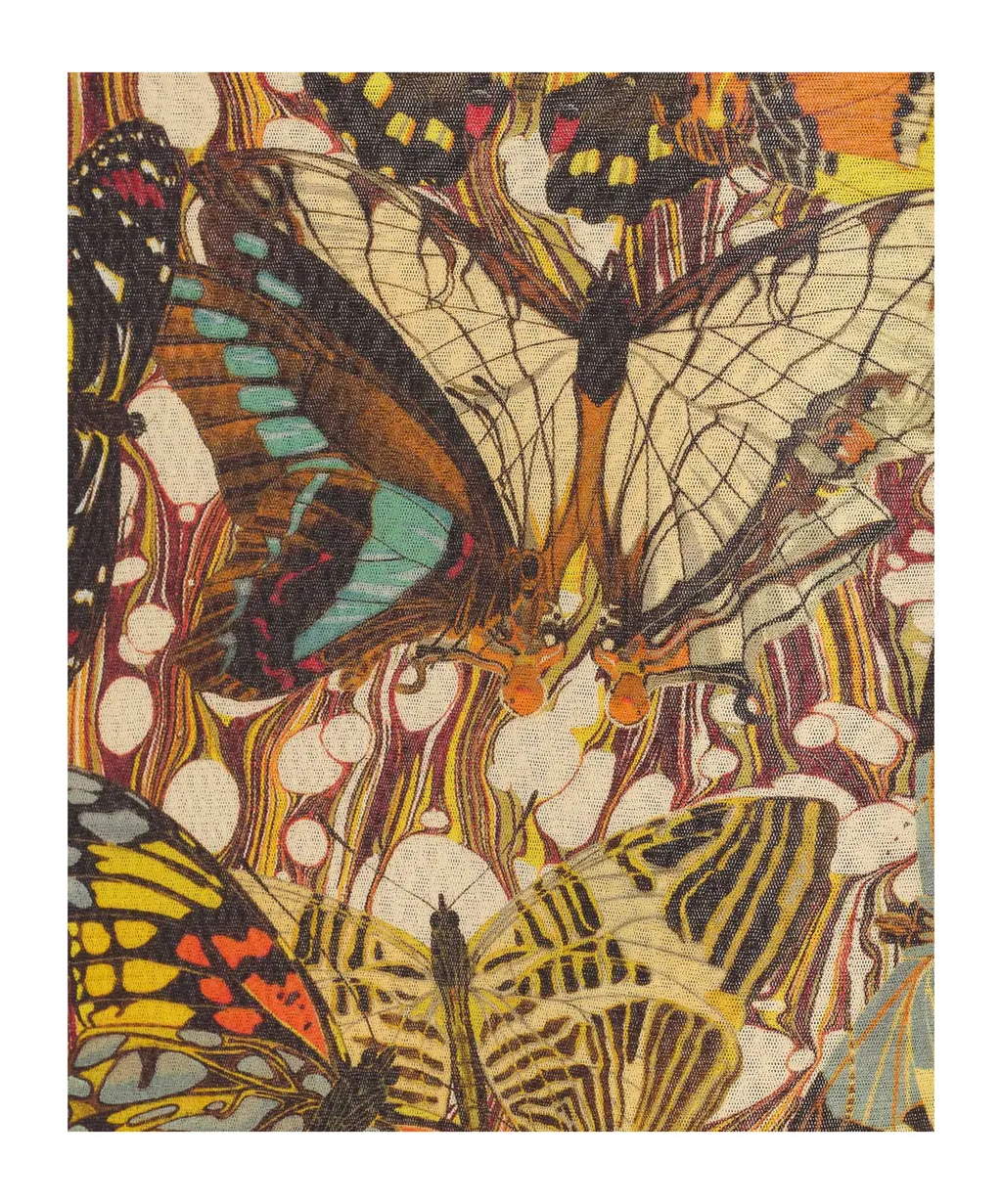 Printed Elasticized Skirt