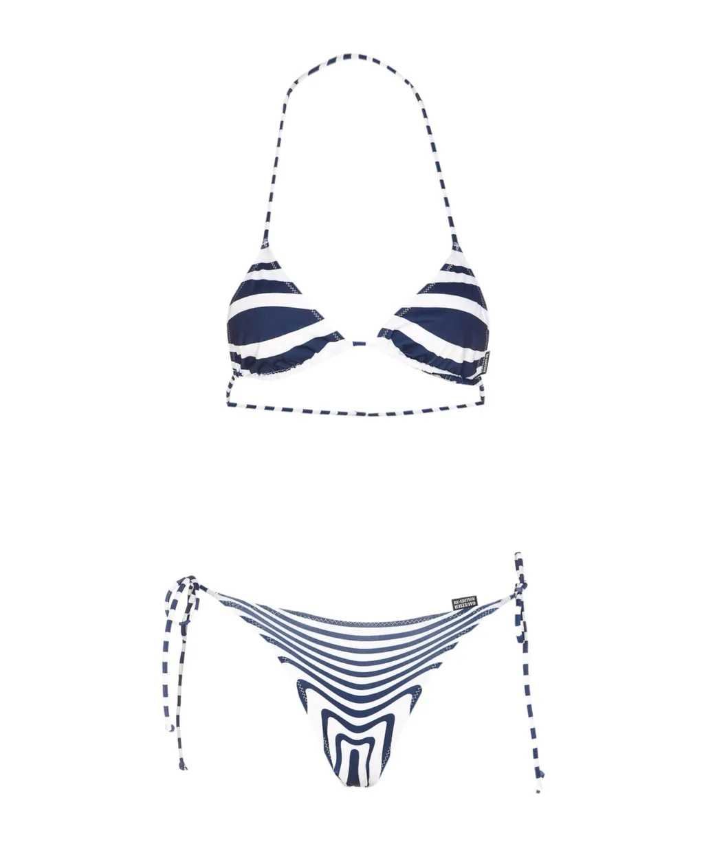 Striped Bikini Set