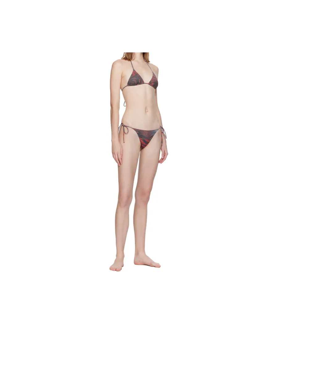 Blurry Roses Triangle Bikini