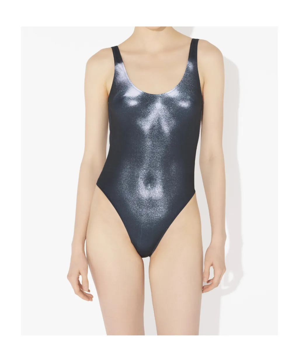 Backless One-Piece Swimsuit