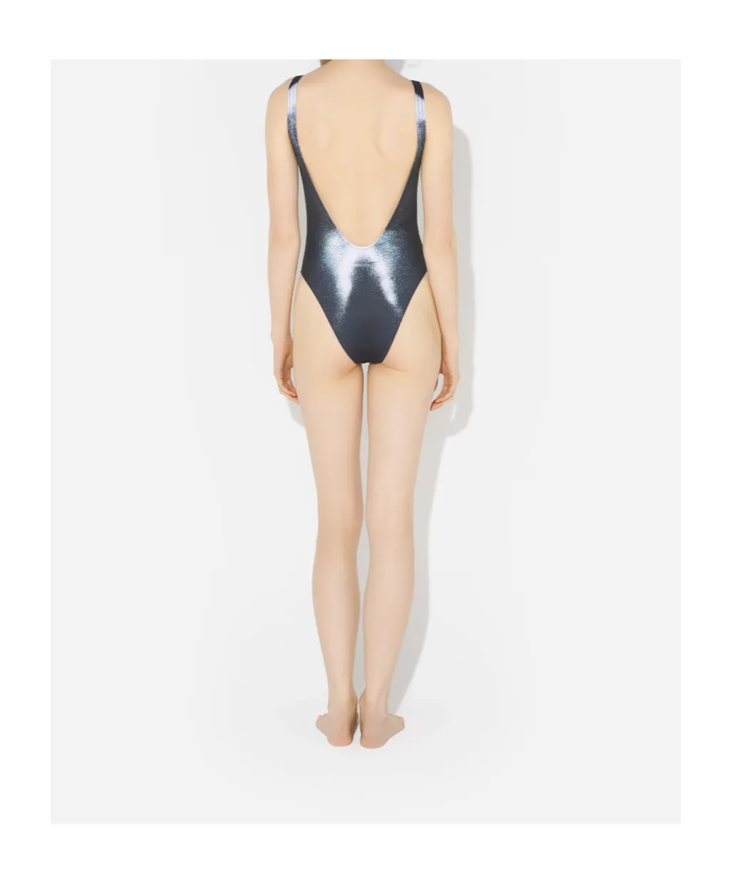 Backless One-Piece Swimsuit