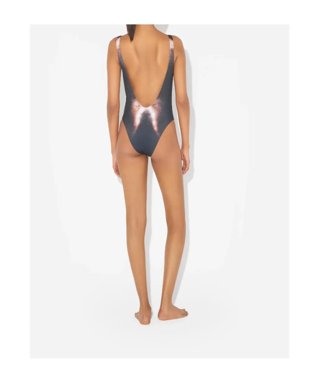 Body-Print Swimsuit