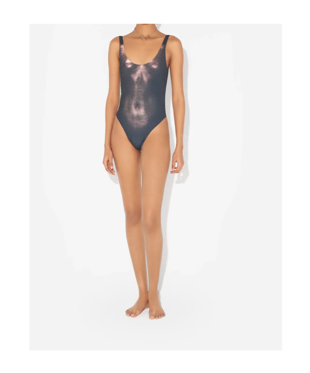 Body-Print Swimsuit