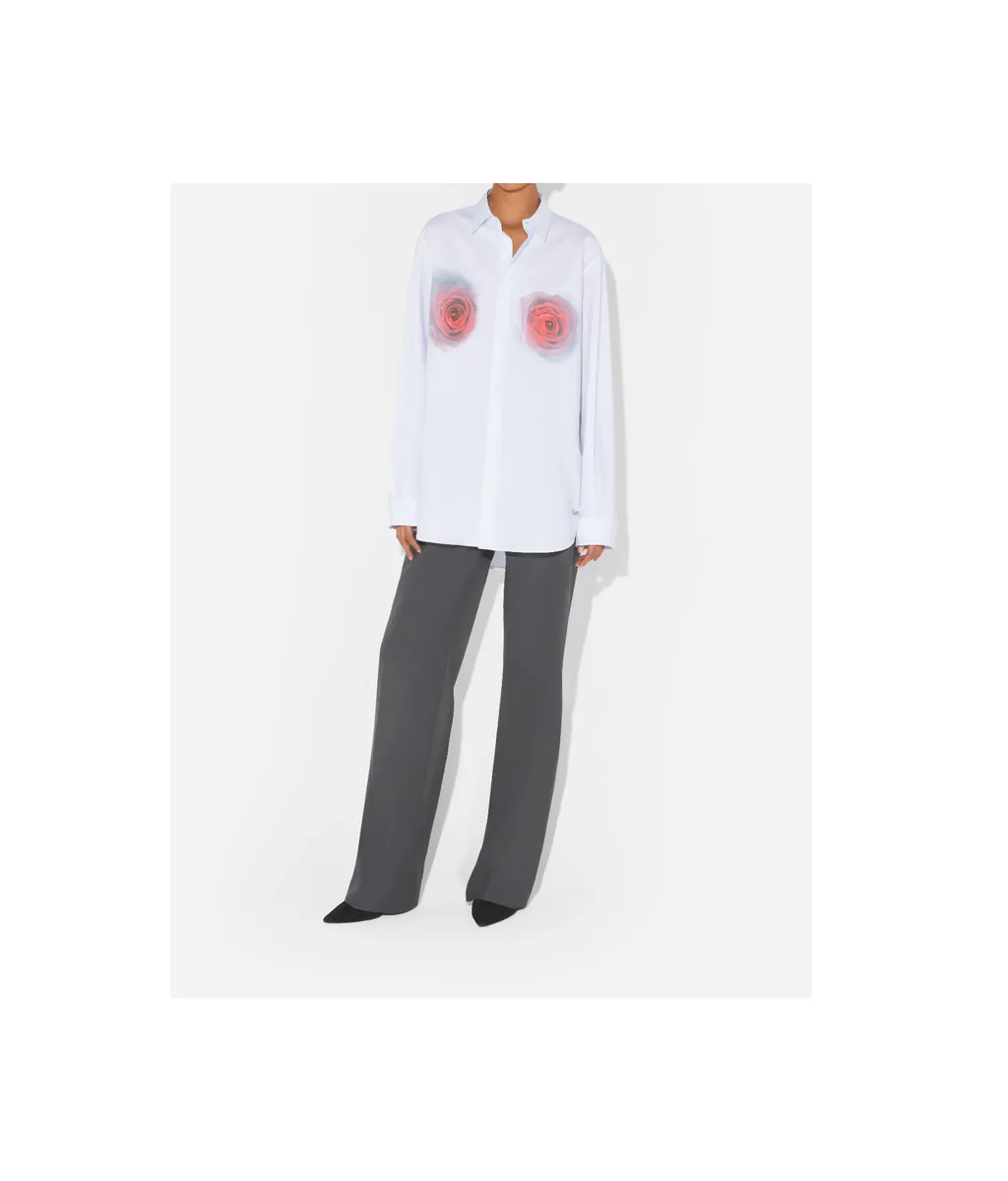 Shirt Printed Blurry Roses