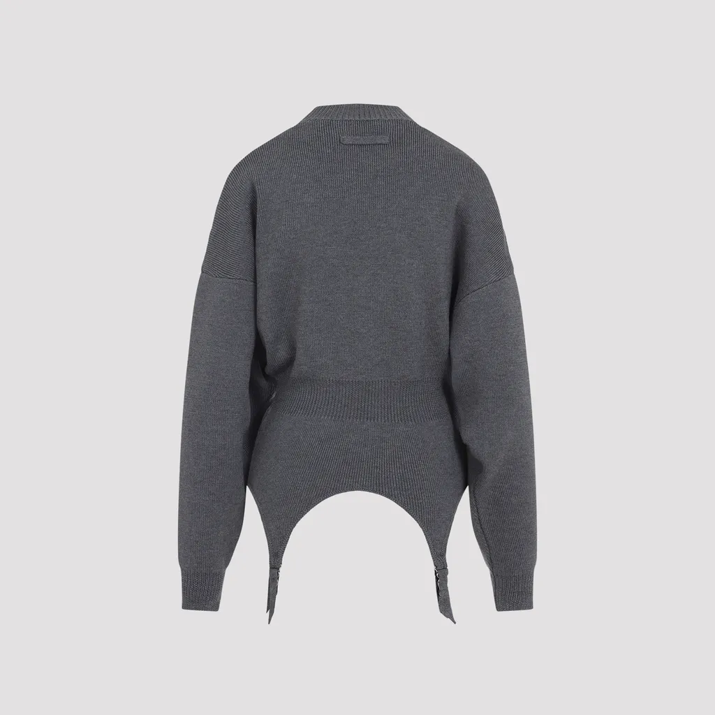 Mock-Neck Long-Sleeve Pullover
