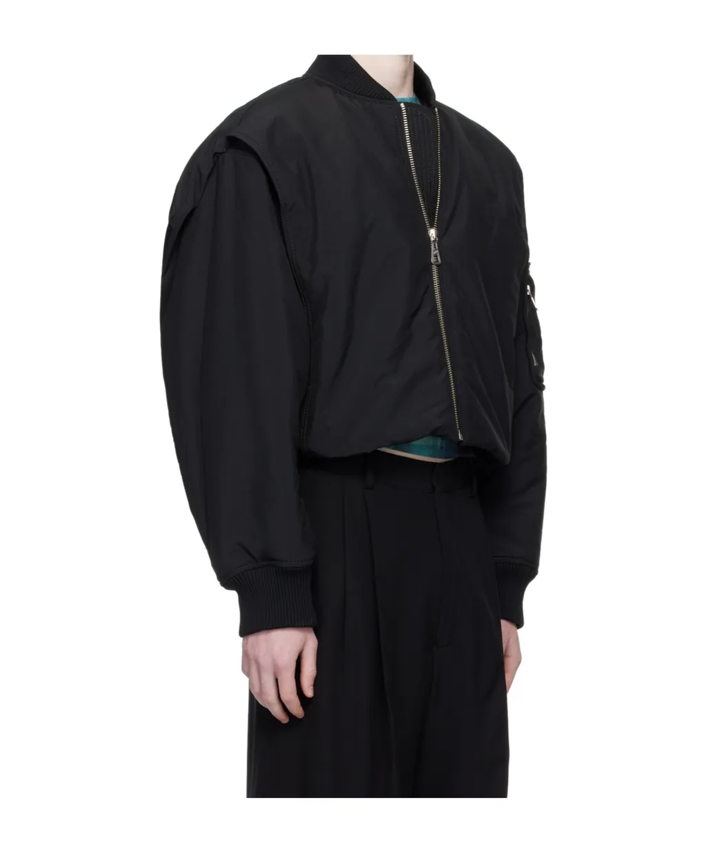 Hooded Bomber Jacket