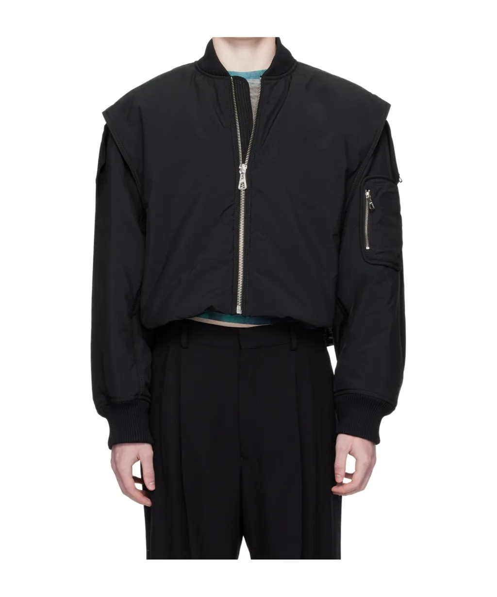 Hooded Bomber Jacket