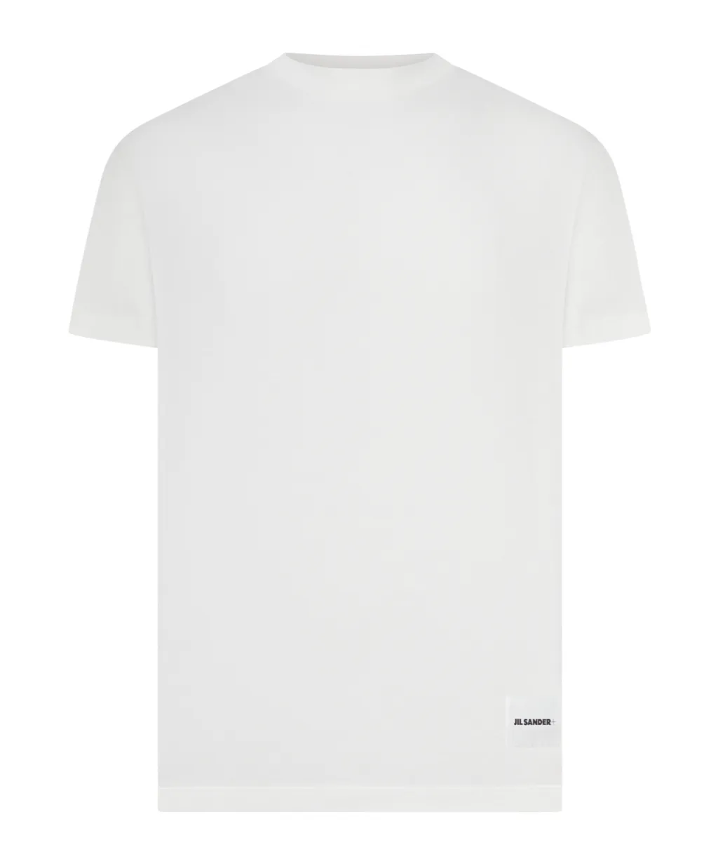 Logo Patch Crewneck Pack Of Three T-Shirt
