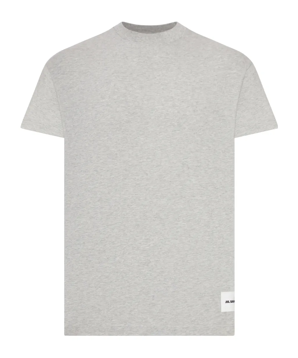 Logo Patch Crewneck Pack Of Three T-Shirt