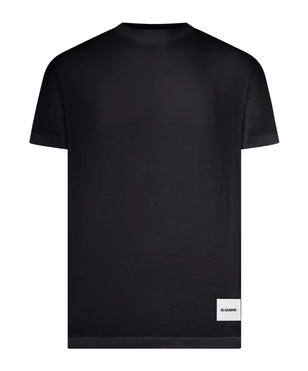 Logo Patch Crewneck Pack Of Three T-Shirt