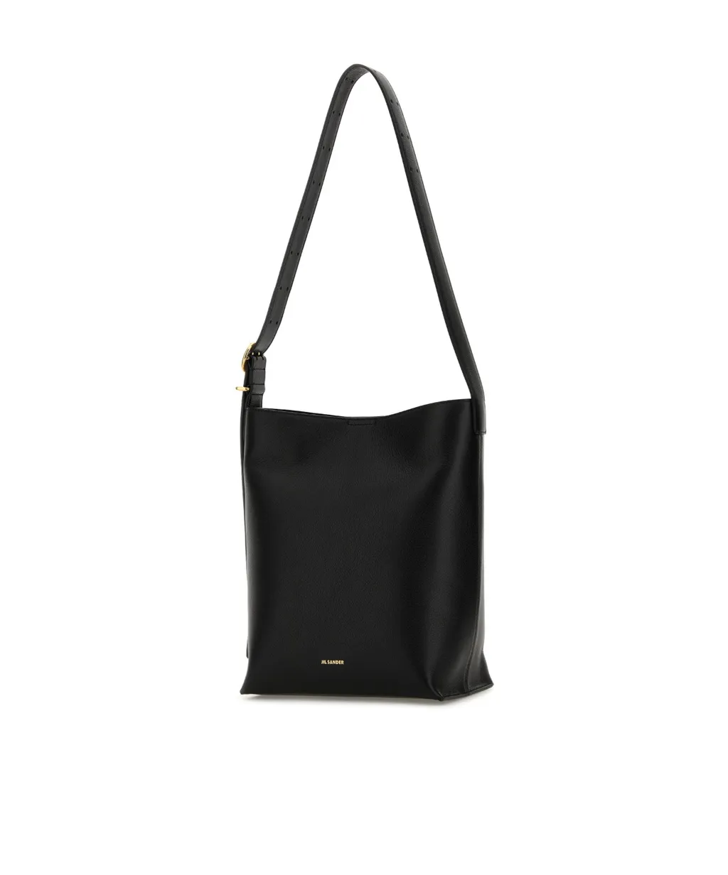 Cannolo Logo Stamped Small Shoulder Bag