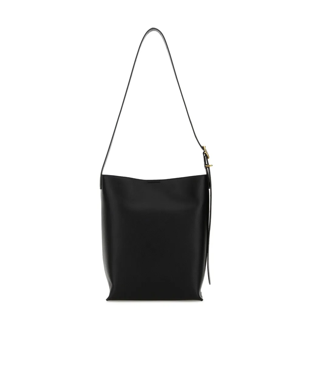 Cannolo Logo Stamped Small Shoulder Bag