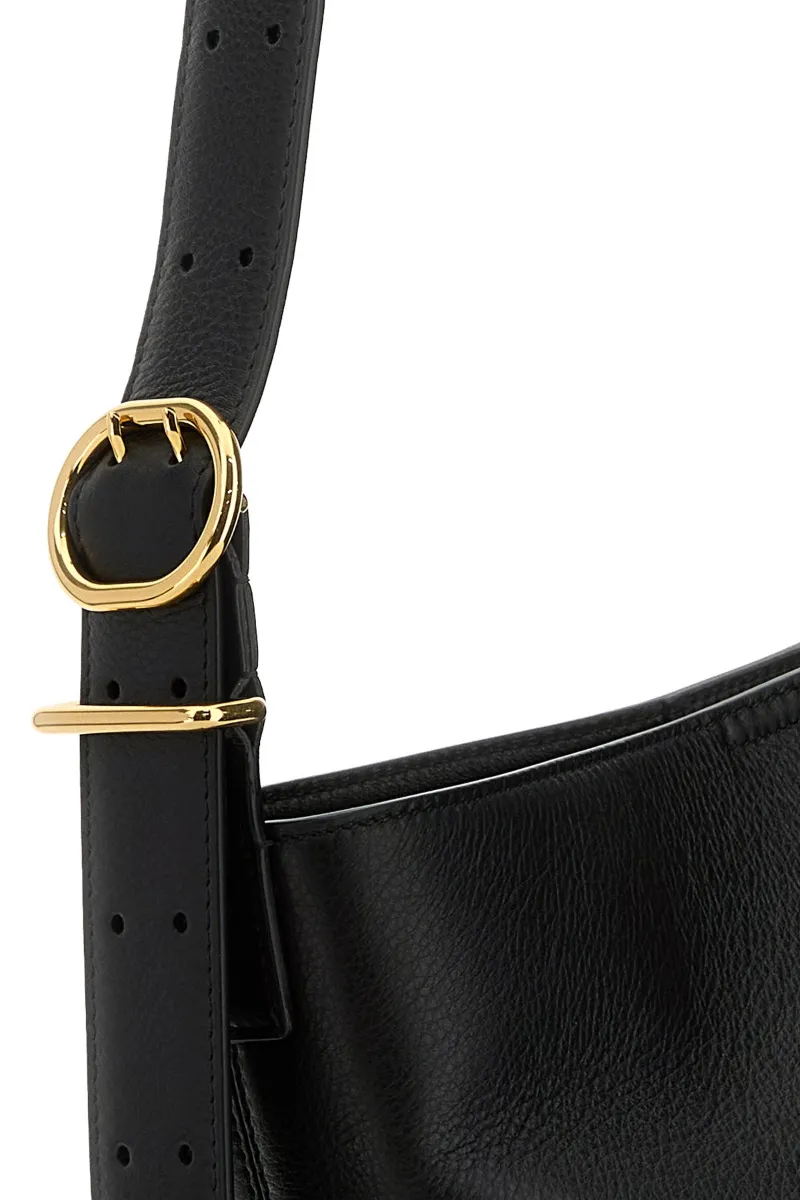 Cannolo Logo Stamped Small Shoulder Bag