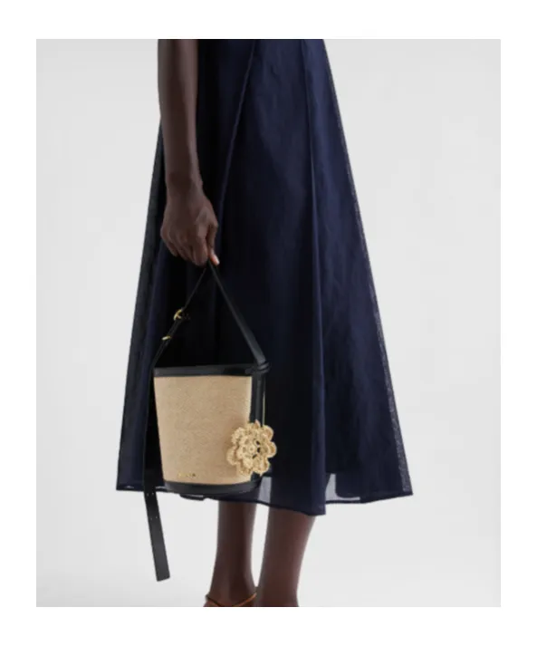 Logo-Detailed Bucket Bag