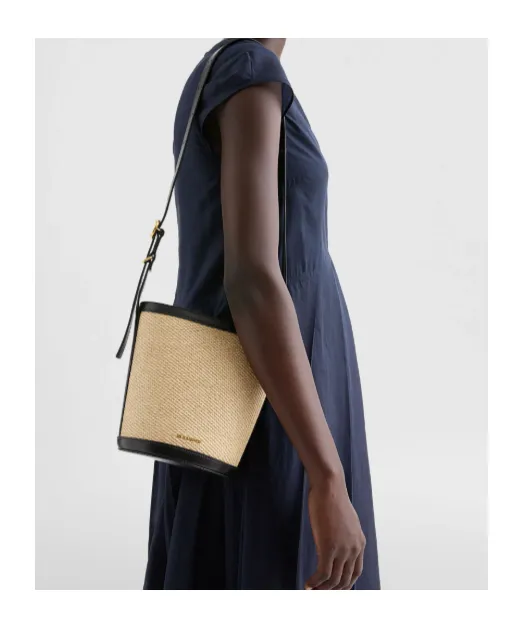 Logo-Detailed Bucket Bag
