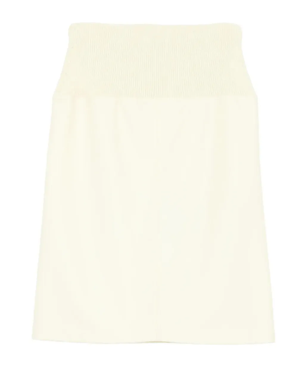 Ribbed Midi Skirt