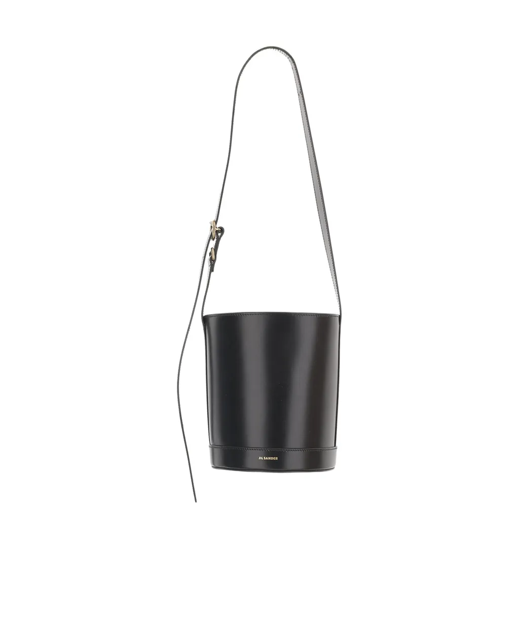 Cannolo Logo-Lettering Bucket Bag