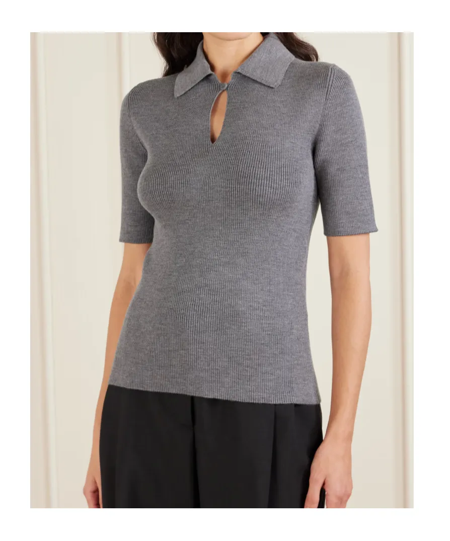 Short-Sleeved Sweater
