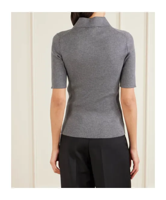 Short-Sleeved Sweater