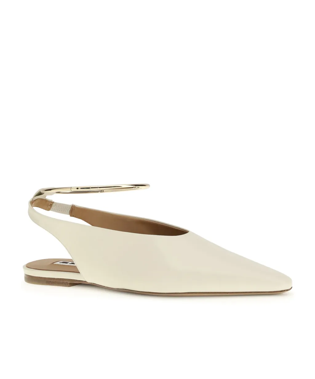 Ring Embellished Ballerinas