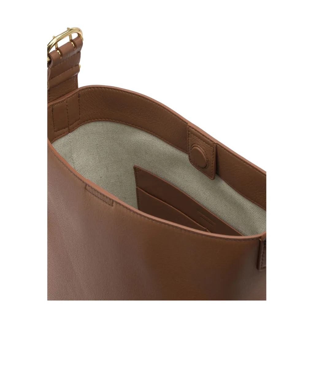 Cannolo Logo Stamped Small Shoulder Bag