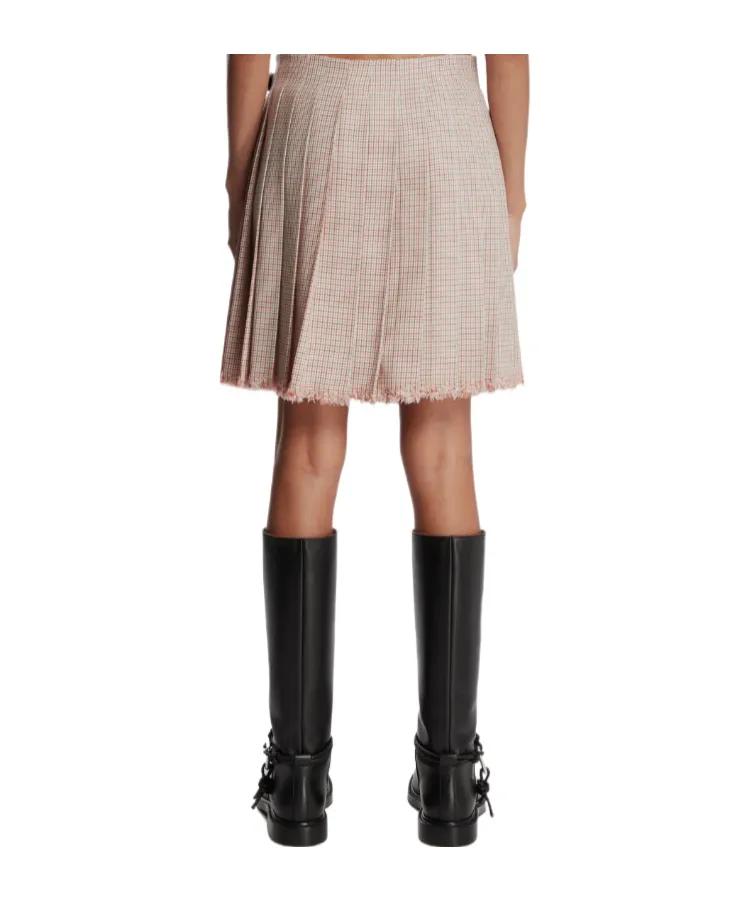 Pleated Midi Skirt