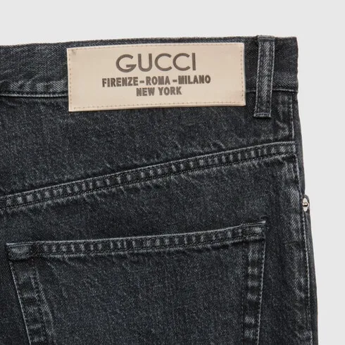 Raw Cut Hem Mid Rise Jeans