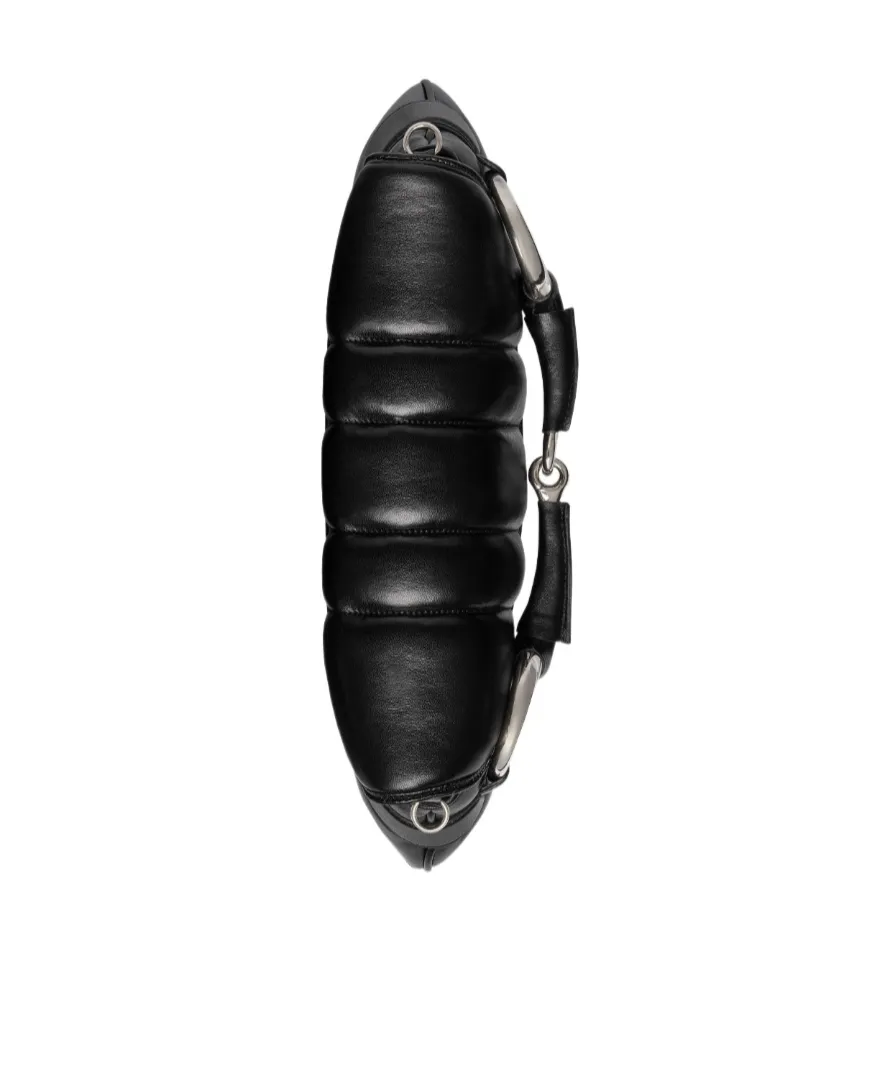 Horsebit Chained Medium Shoulder Bag