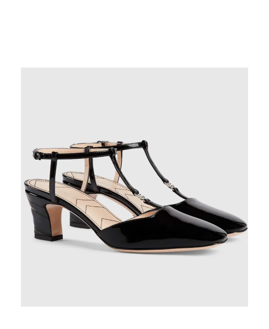 Double G Slingback Pumps