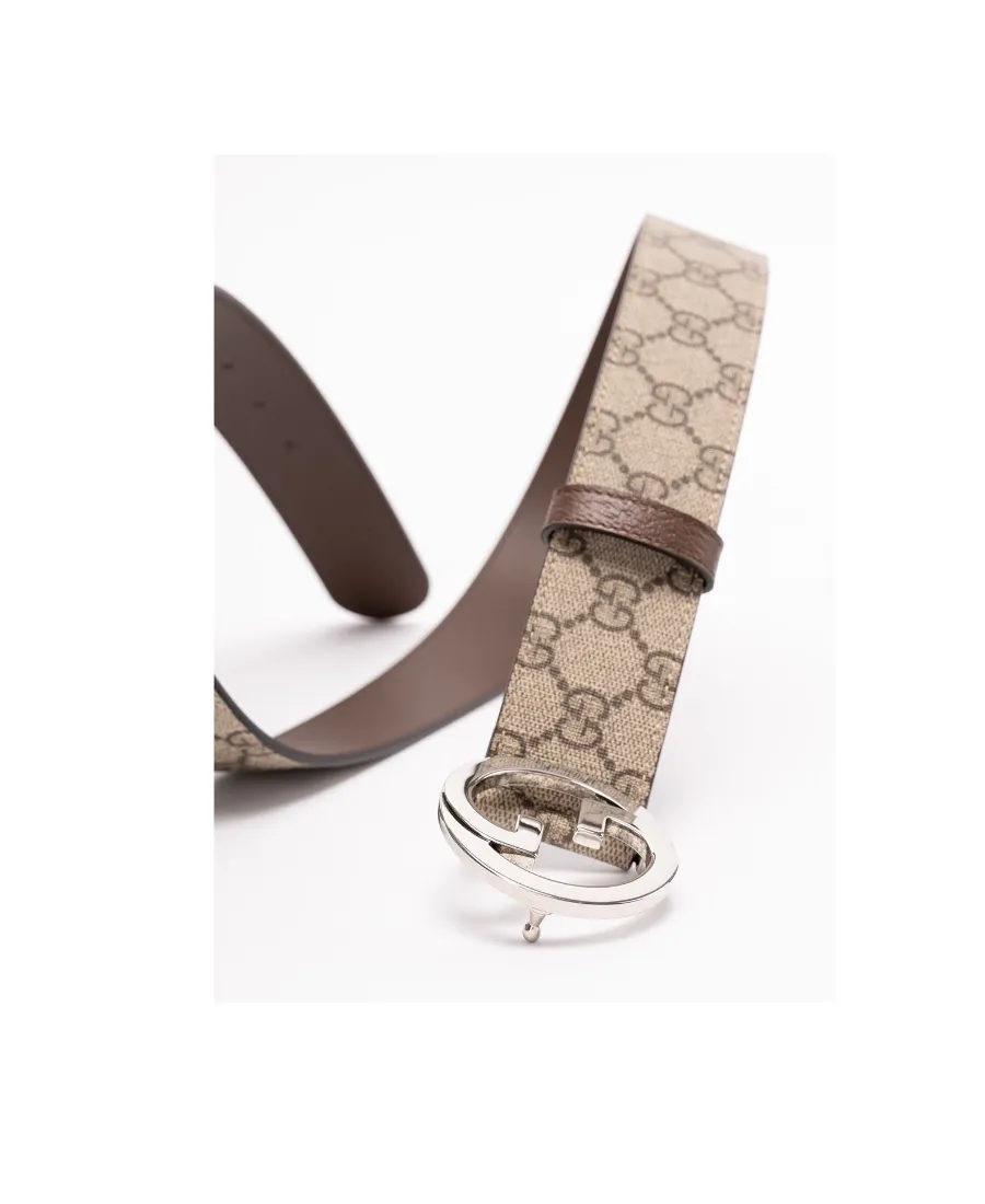Gg Supreme Buckled Belt