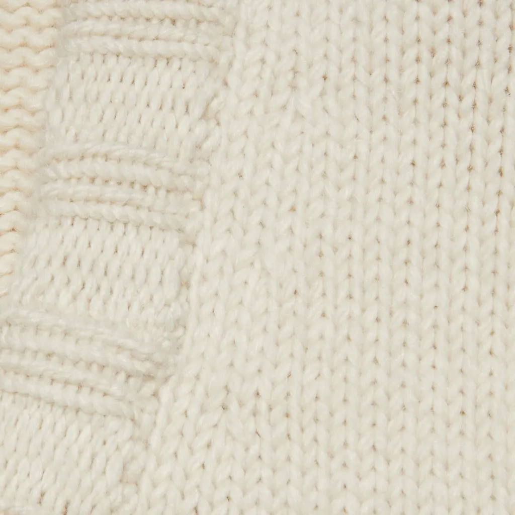Wed Detailed Knitted Cardigan