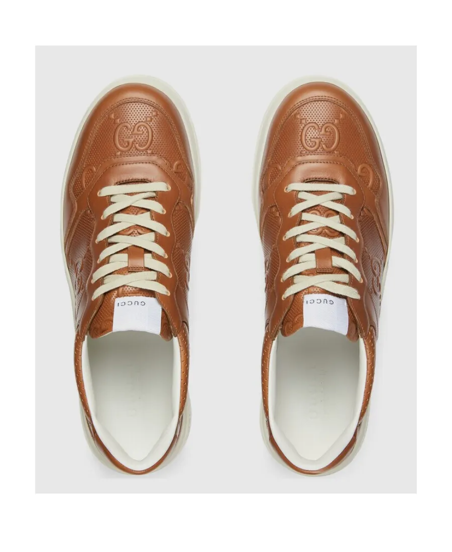 Gg Logo-Embossed Sneakers