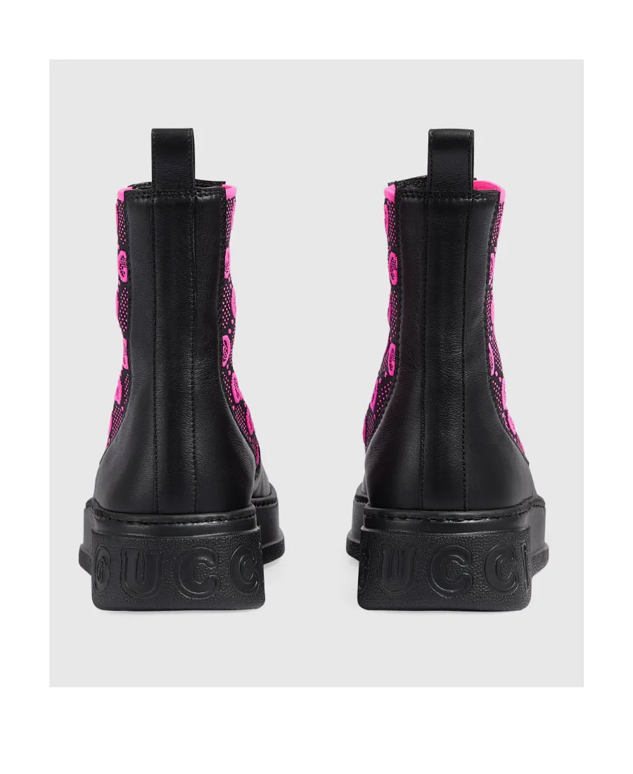 Gg Supreme Panelled Chelsea Boots