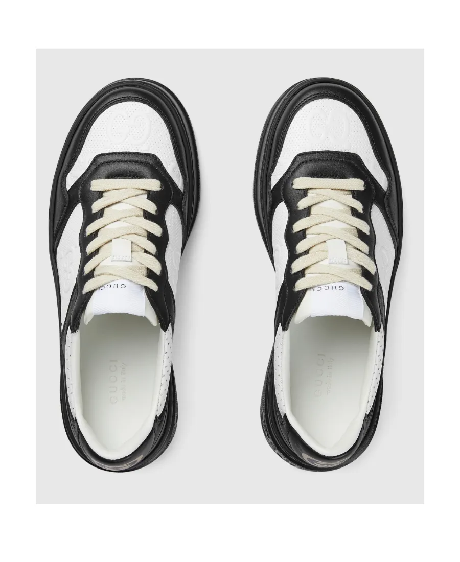Gg Embossed Low-Top Sneakers