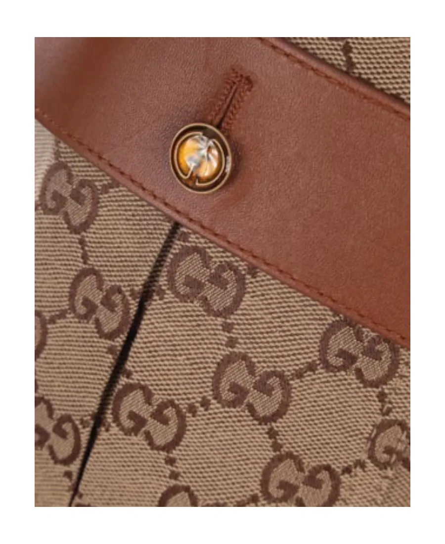 Monogram-Pattern Straight-Leg Trousers