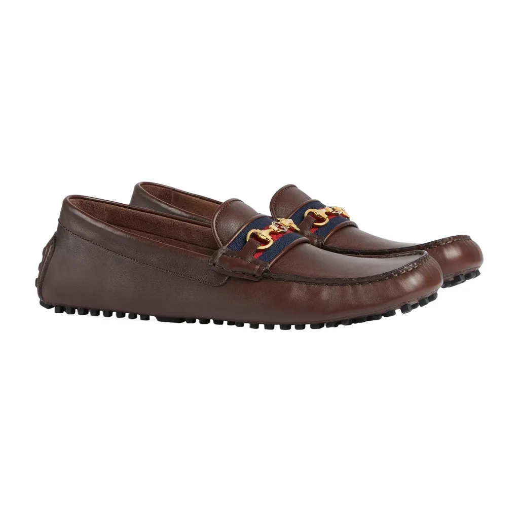 Web Stripe Driving Shoes