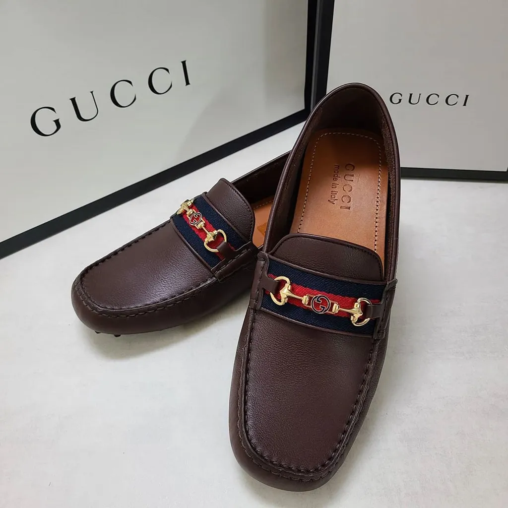 Web Stripe Driving Shoes