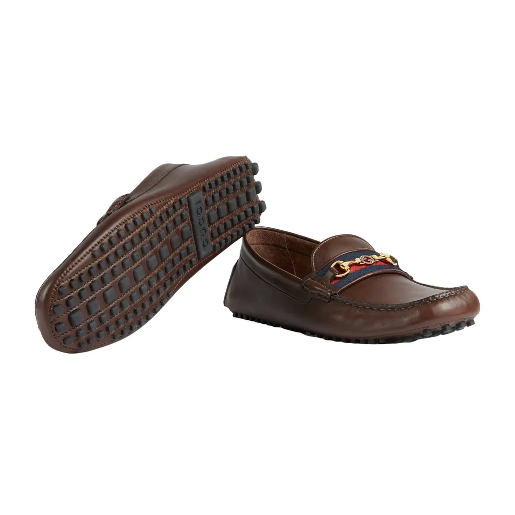 Web Stripe Driving Shoes