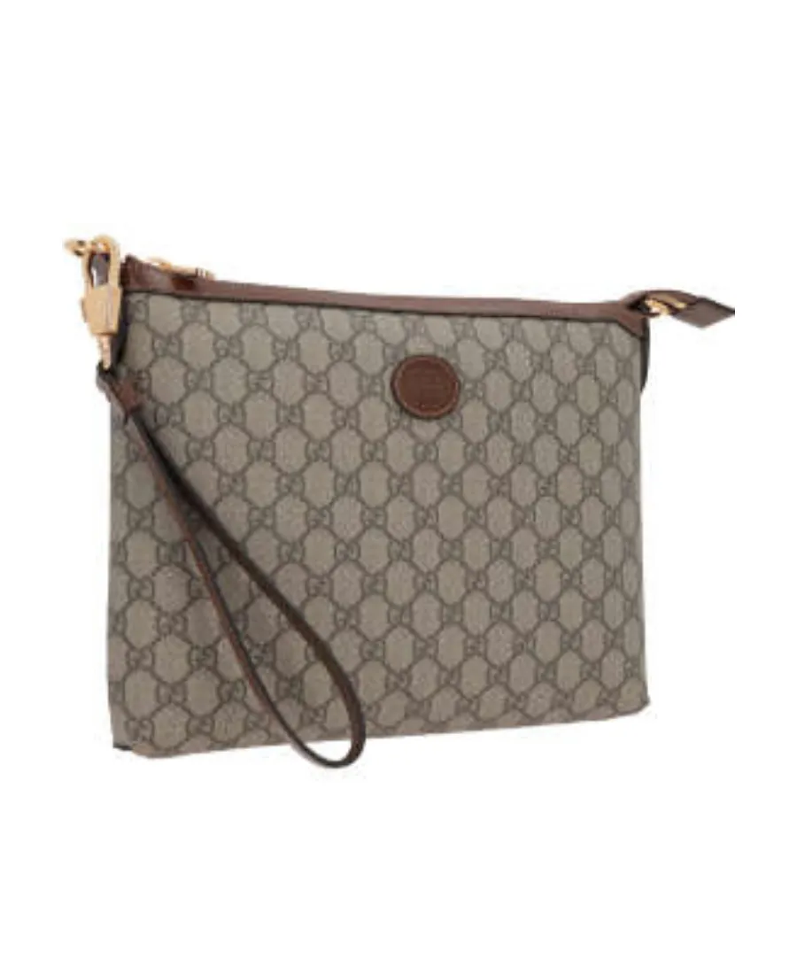 Logo Patch Gg Supreme Shoulder Bag