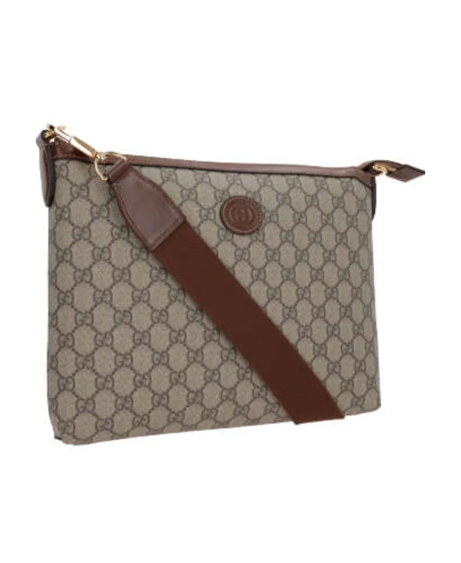 Logo Patch Gg Supreme Shoulder Bag