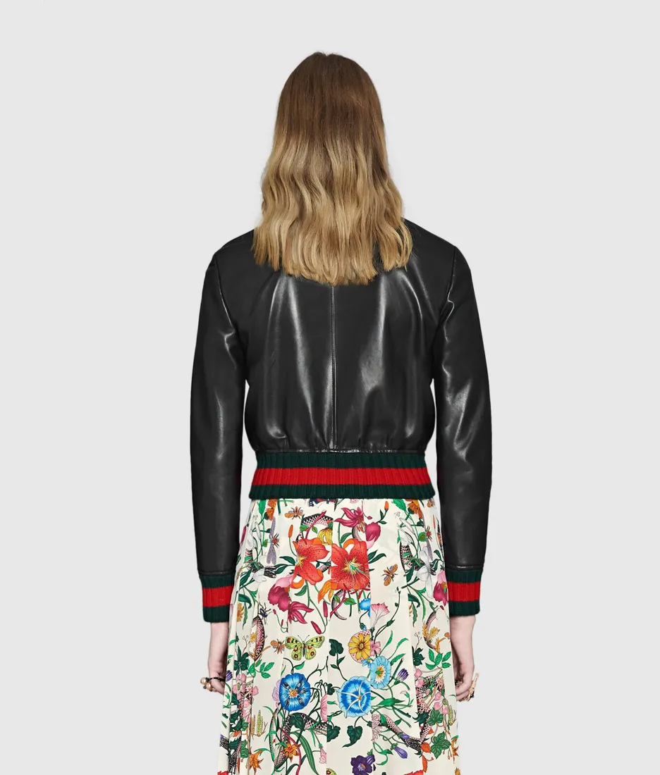 Knot Leather Jacket