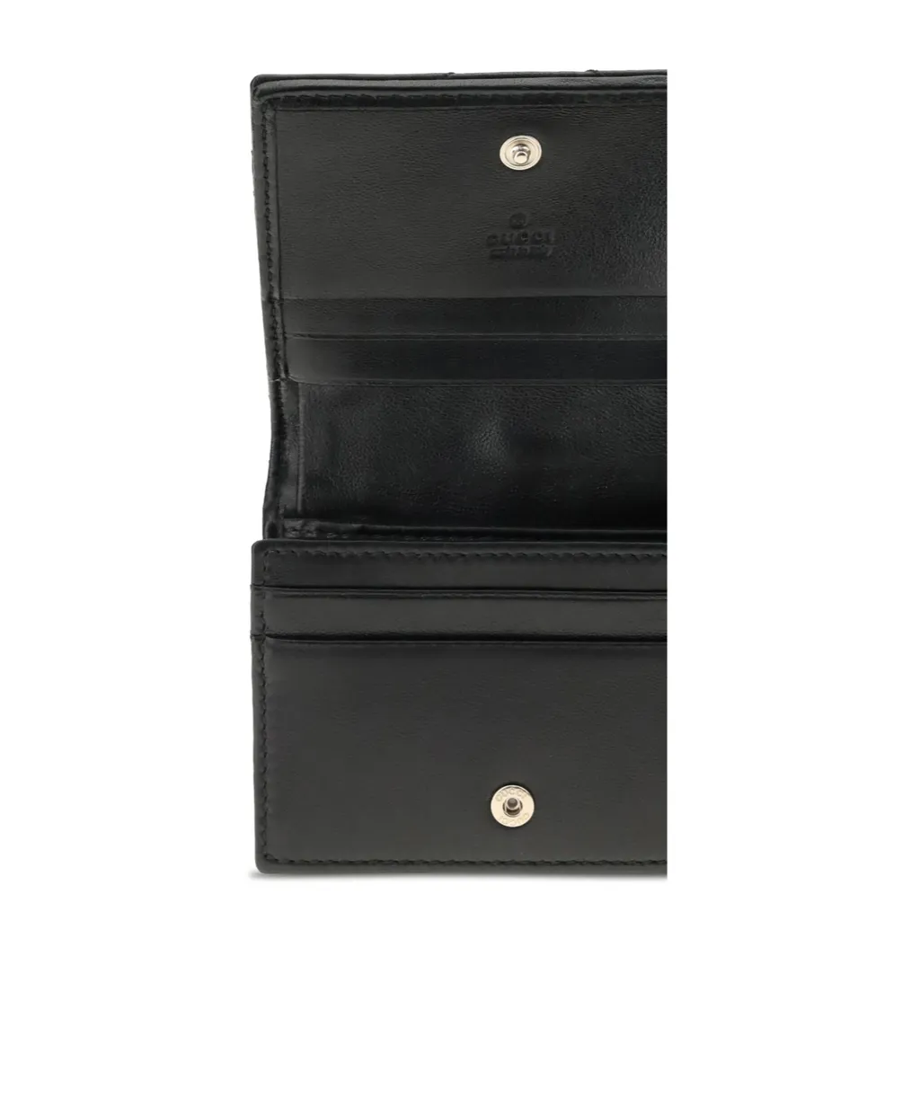 Gg Marmont Card Case Wallet