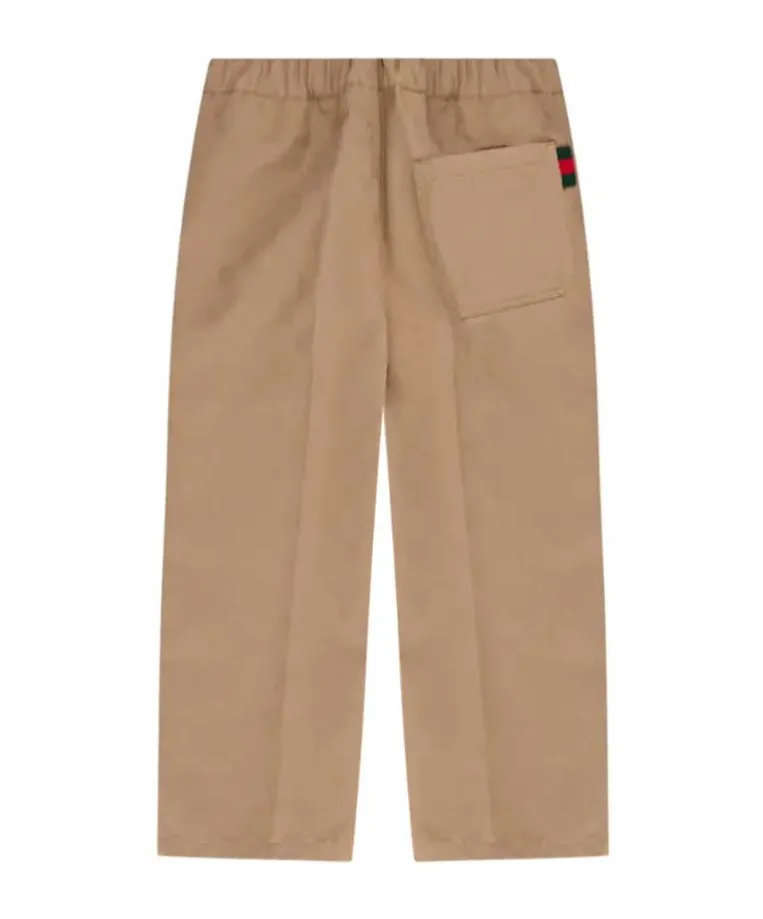 Gg Cotton Trousers