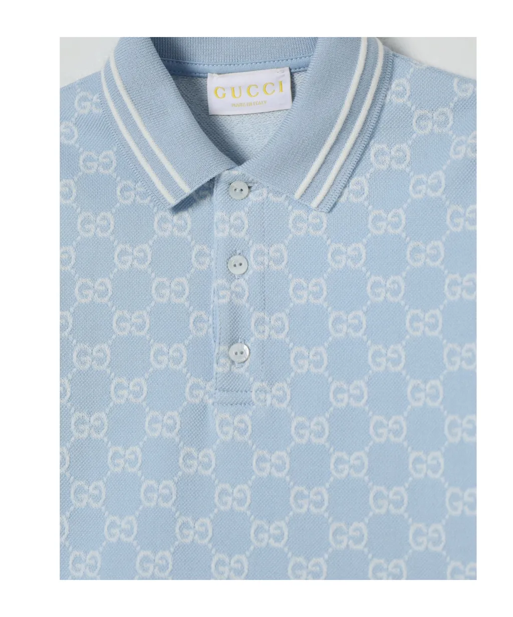 Gg-Pattern Polo Shirt
