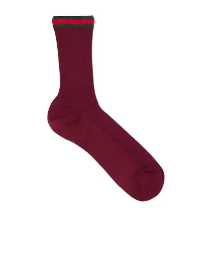 Web Detailed Ribbed Socks