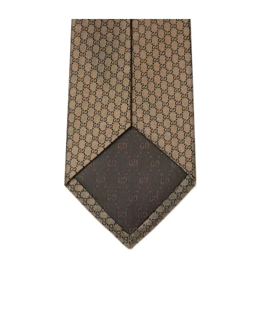 Gg Silk Jacquard Tie