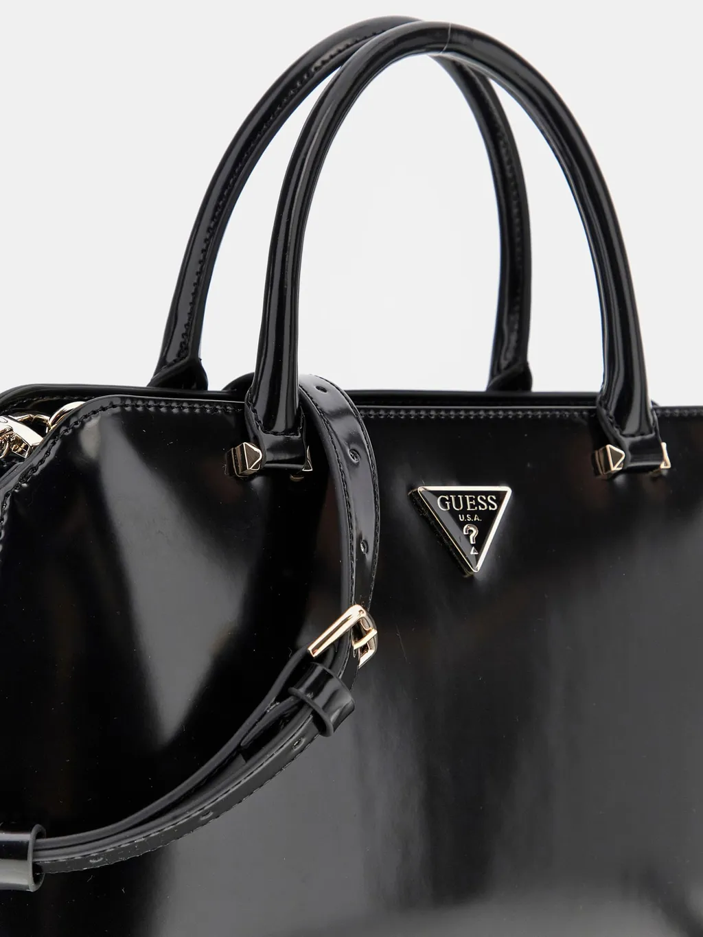 Zippered Shoulder Bag