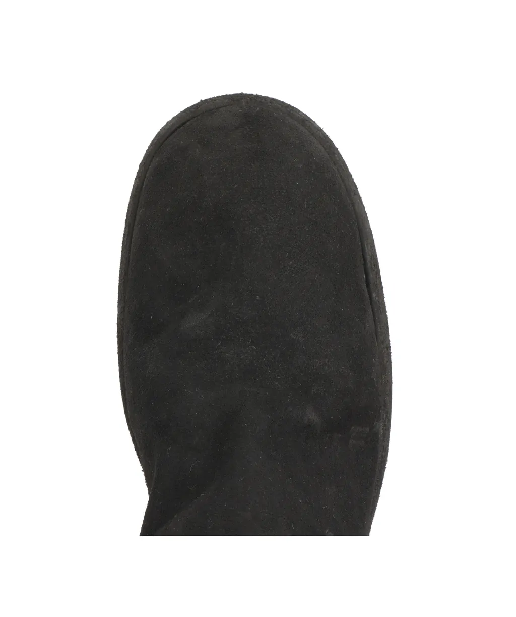 Zip Leather Boots