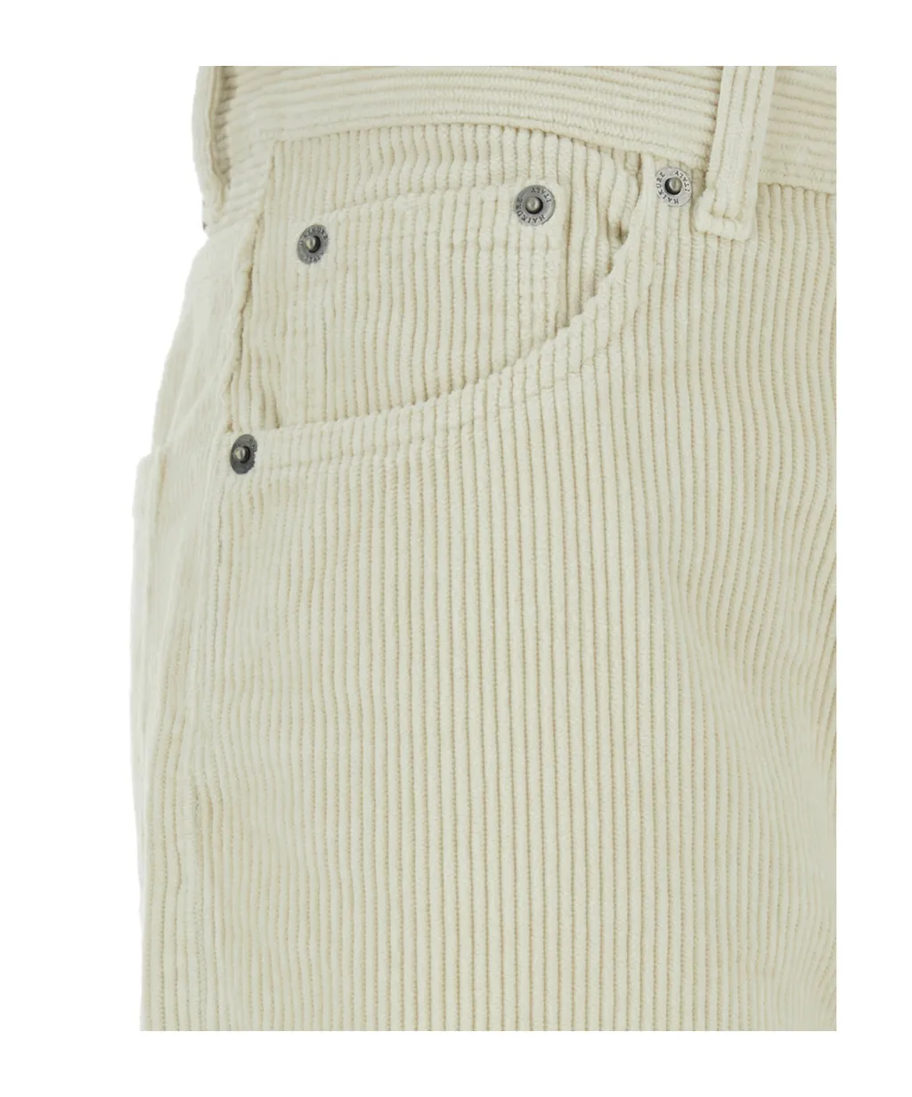 Logo Patch Wide-Leg Pants
