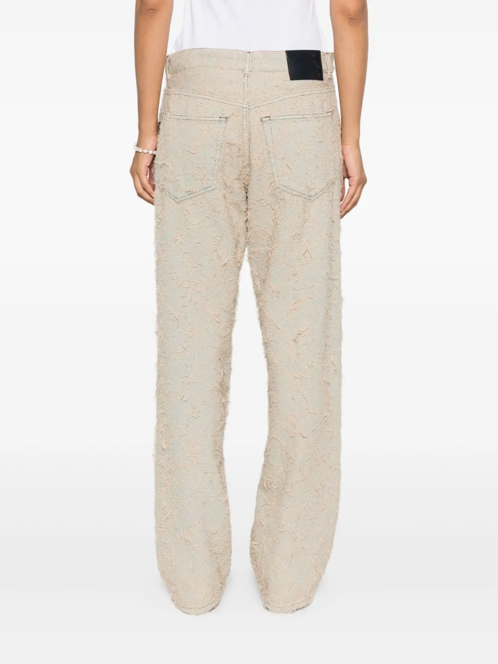 Frayed Denim Trousers